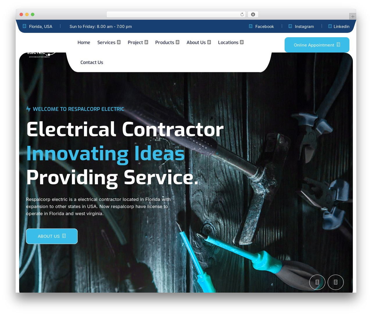 WordPress theme Rakar - respalcorpelectric.com WordPress theme Rakar - respalcorpelectric.com