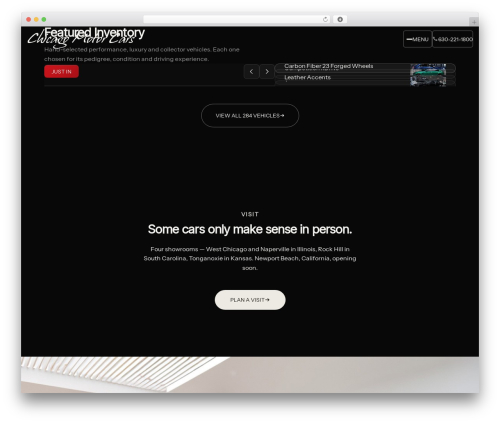 aanWordpress WordPress theme - www.chicagomotorcars.com