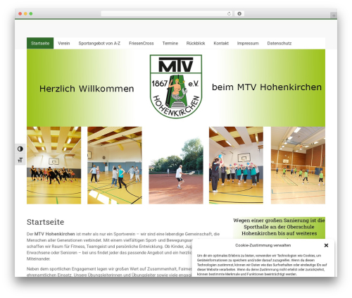 Accelerate WordPress theme design - mtv-hohenkirchen.de