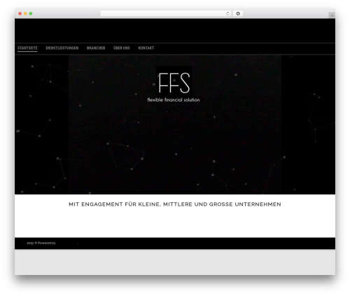 Agama WordPress theme - ffsolution.ch