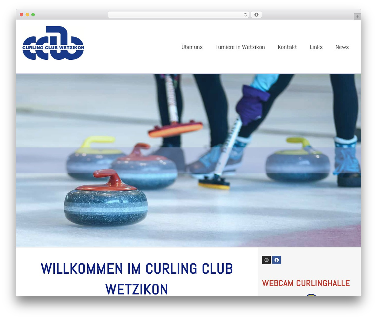 Astra premium WordPress theme - curling-wetzikon.ch