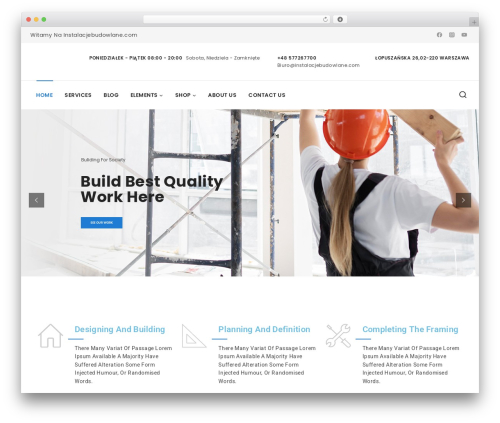 baseTheme theme WordPress - instalacjebudowlane.com