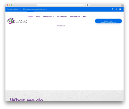 Ultimate addon WordPress plugin - neuronpsychology.com