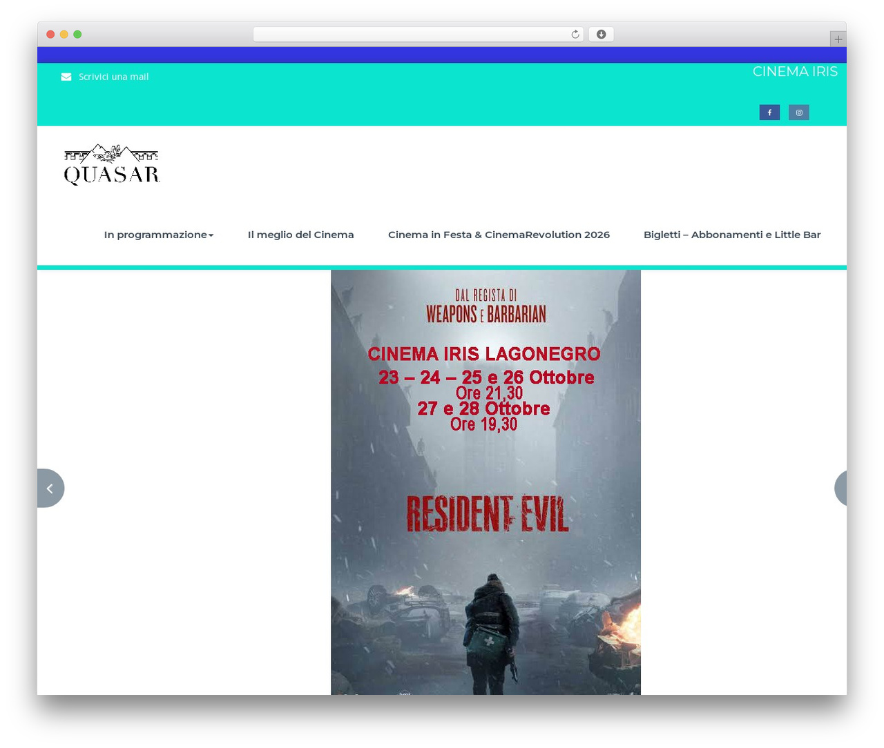 BusiProf Pro theme WordPress - lagonegrocinema.it