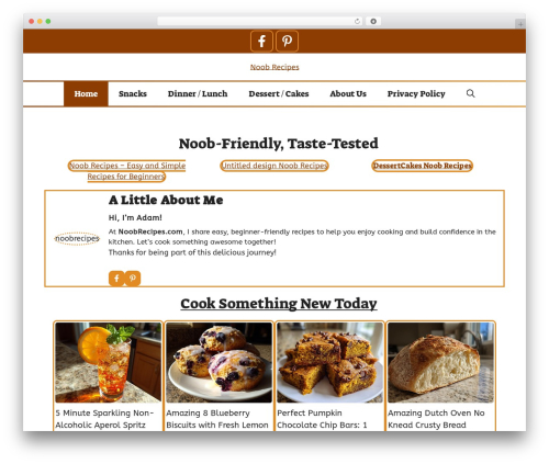 Tasty recipes WordPress plugin - noobrecipes.com