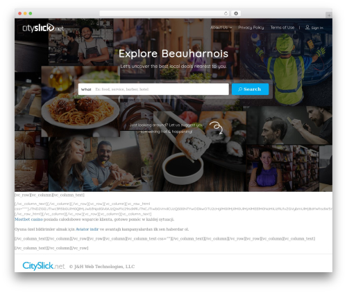 Listingpro theme WordPress - cityslick.net