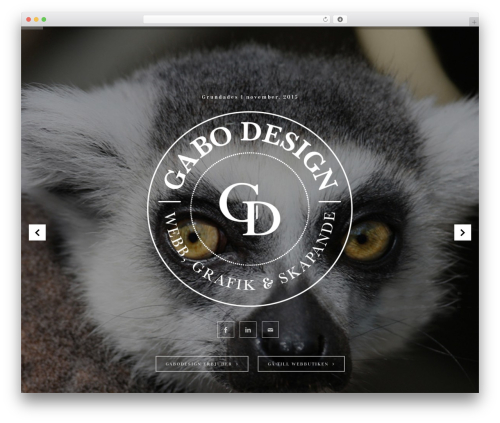 Norris theme WordPress - gabodesign.com