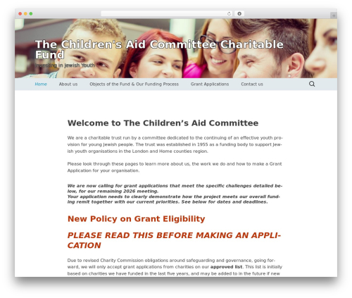 Nu2013 WordPress theme - thecac.org.uk