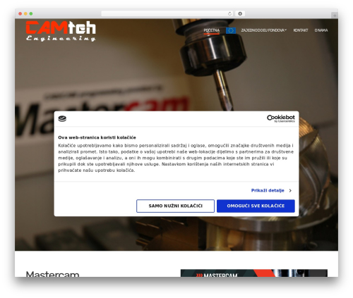 Struct WordPress theme - camteh.hr