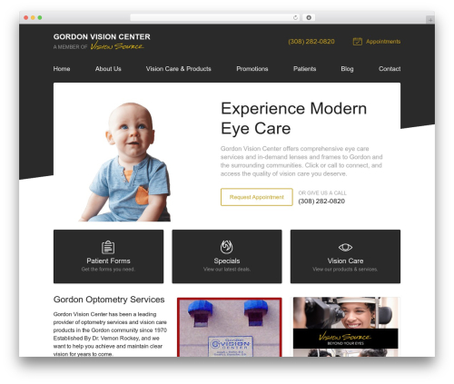 VS Theme #3 WordPress theme - visionsource-gordon.com