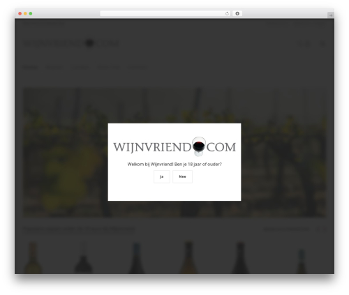 Woocommerce woocartpro WordPress plugin - wijnvriend.com