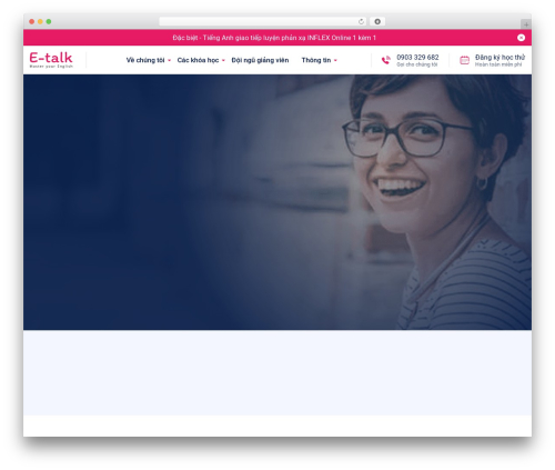 WordPress theme Mona theme v2 - e-talk.vn