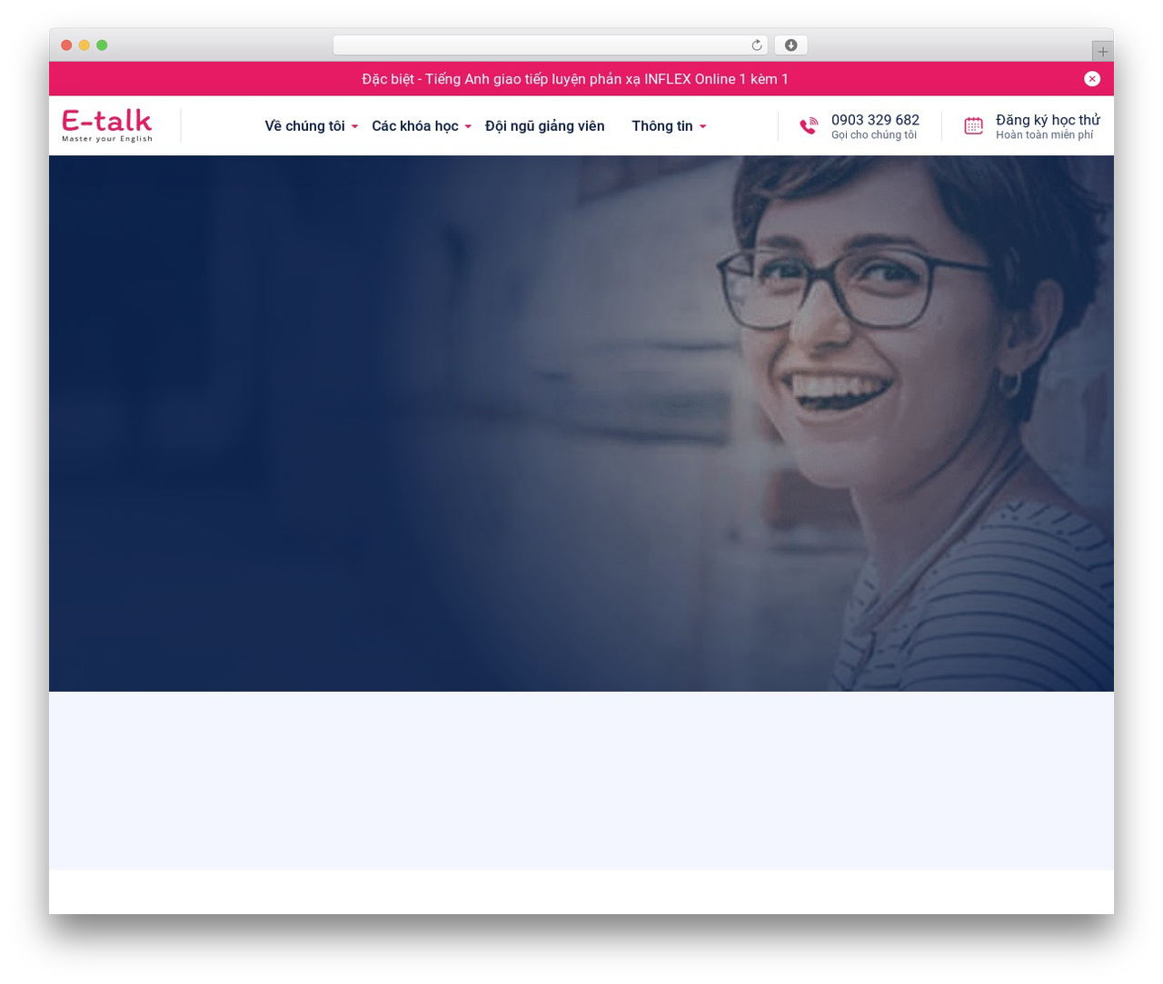 WordPress theme Mona theme v2 - e-talk.vn