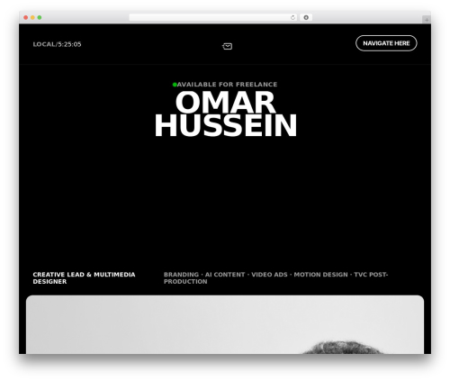 Bronx premium WordPress theme - omarhusn.com