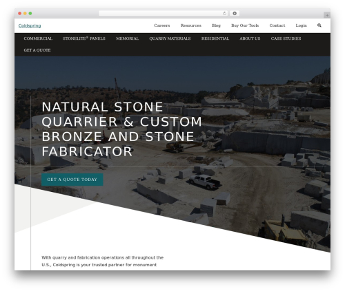 Coldspring WordPress theme - coldspringusa.com