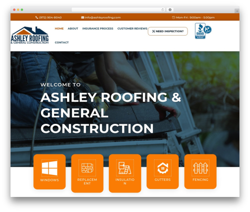 DIVI Roofing Theme WordPress theme - ashleyroofing.com DIVI Roofing Theme WordPress theme - ashleyroofing.com
