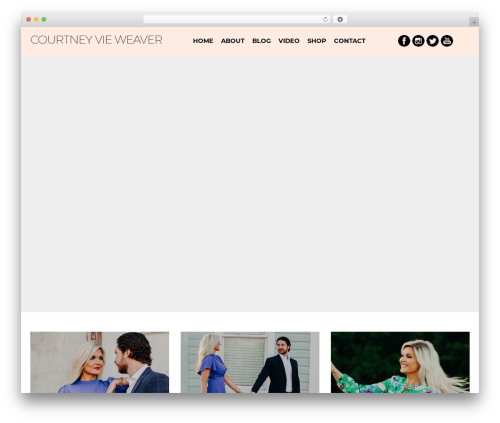 Generic theme WordPress - courtneyvie.com Generic theme WordPress - courtneyvie.com