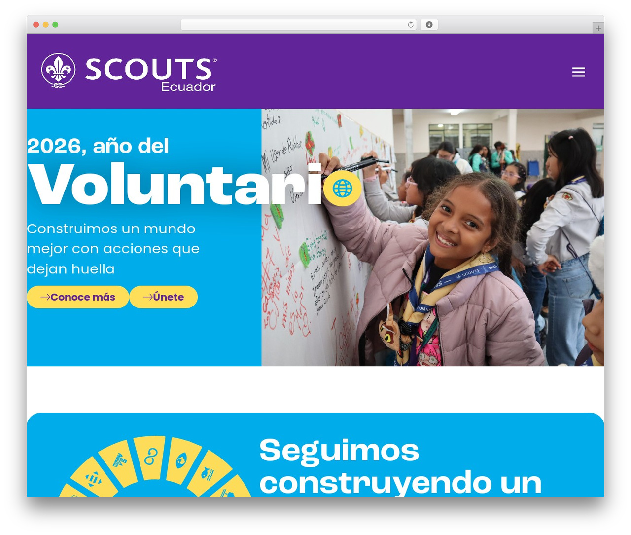 Hello Elementor WordPress theme - scoutsecuador.org