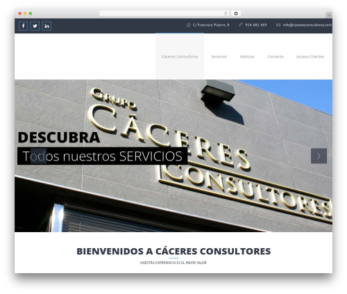 Integrity WordPress Theme WordPress theme - caceresconsultores.com