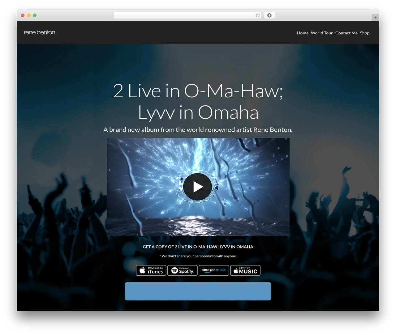 LaunchKit WordPress shop theme - renebenton.net