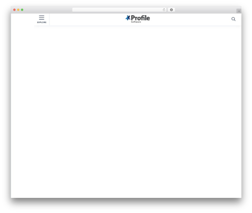 Profile Software WordPress theme - www.profilesw.com