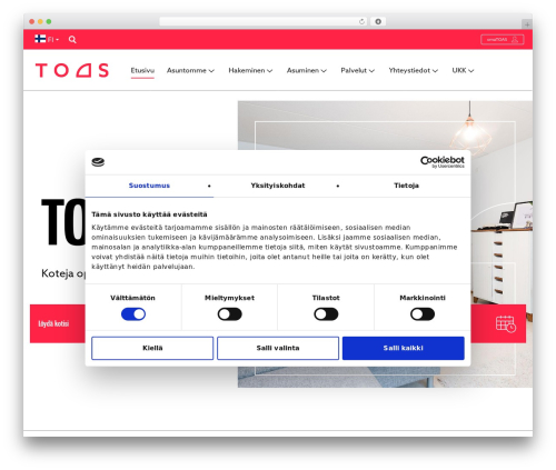 SuperApp Dynamic Theme WP theme - toas.fi