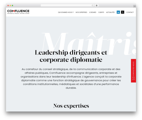 Theme WordPress Comfluence - comfluence.fr Theme WordPress Comfluence - comfluence.fr
