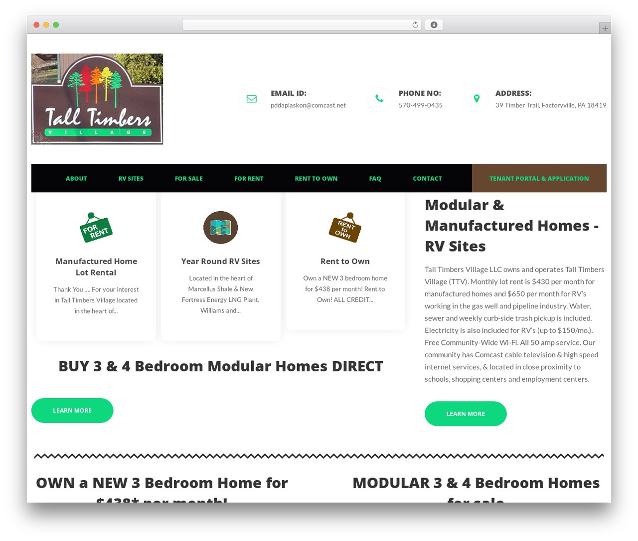 Theme WordPress Acumec - talltimbersmhc.com