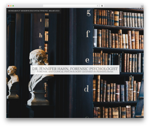Theme WordPress Fell - jenniferhahnphd.com