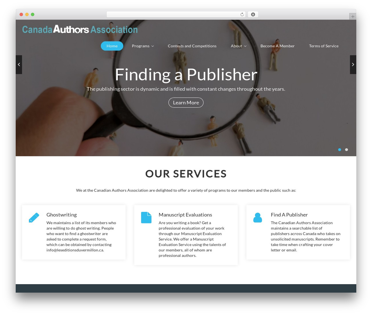 Web Development premium WordPress theme - leseditionsduvermillon.ca