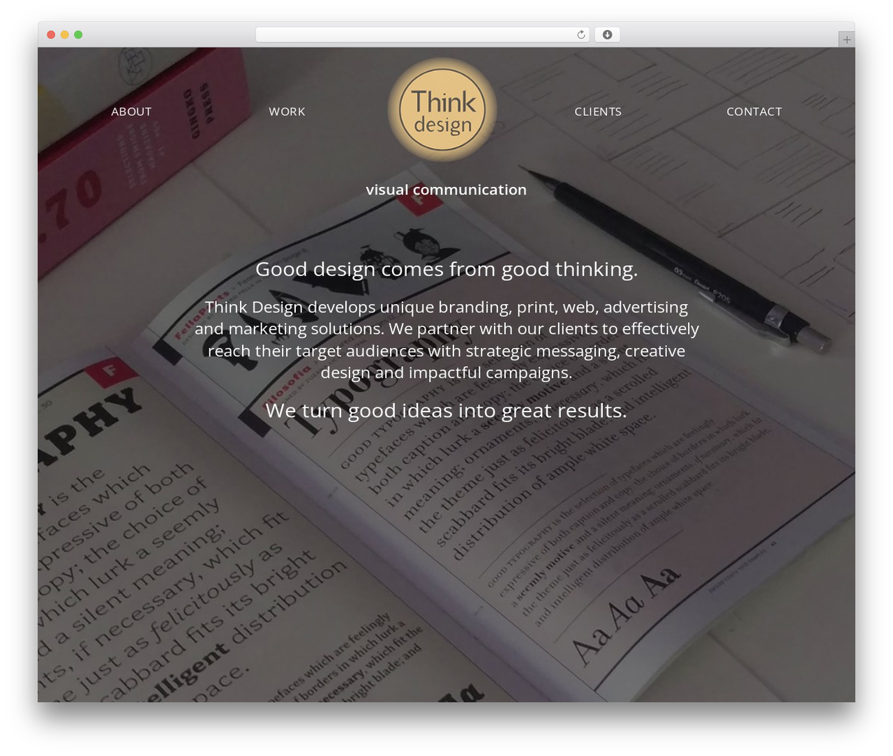 Aurora Tech theme WordPress - think-design.net