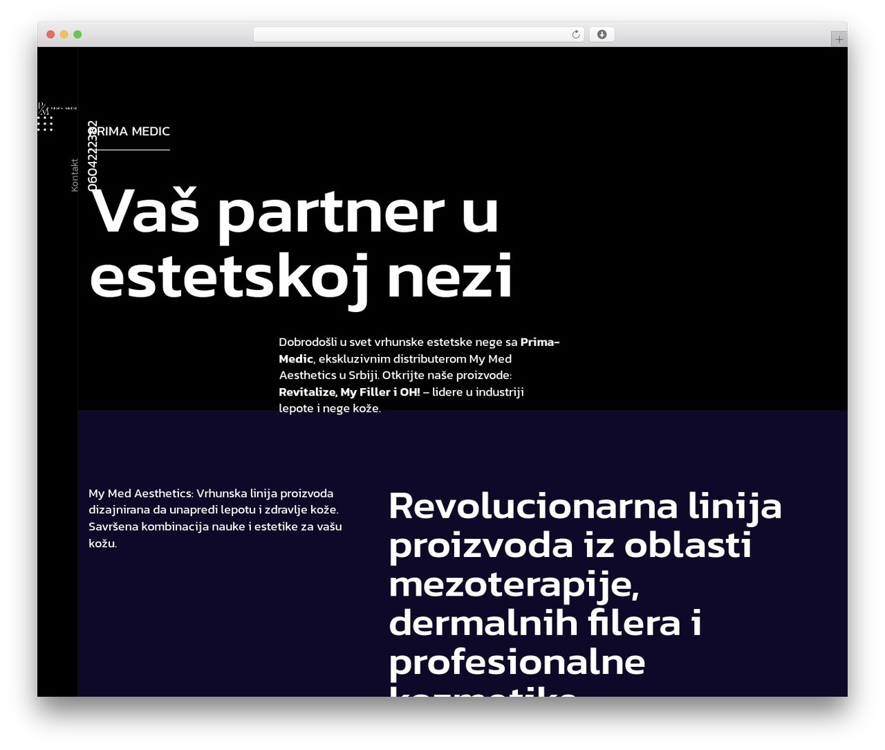 Axtra WordPress theme - prima-medic.com
