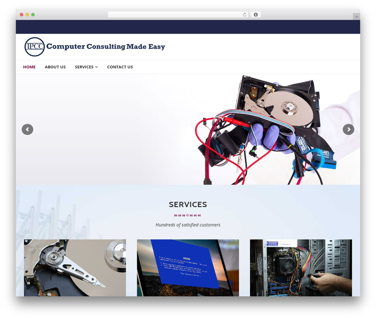 ComRepair theme WordPress - jpcompconsulting.com