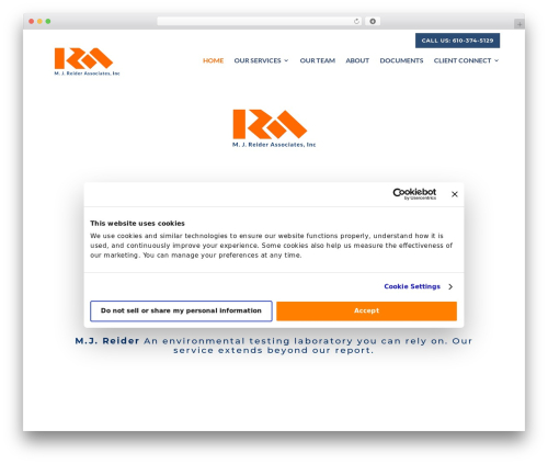 Divi WordPress theme - mjreider.com