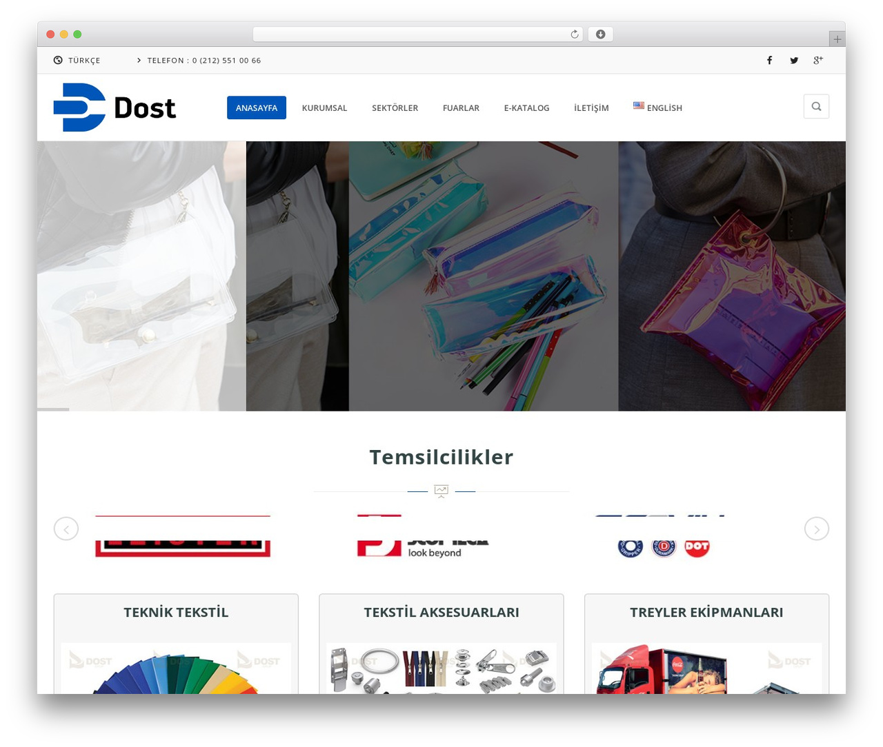 Enar premium WordPress theme - dostteknik.com