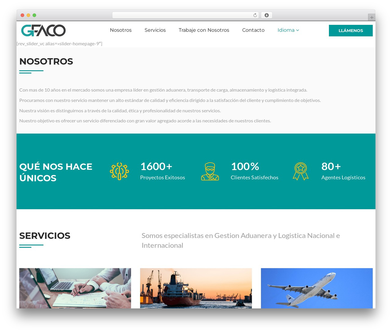 FactoryPlus theme WordPress - gfaco.com