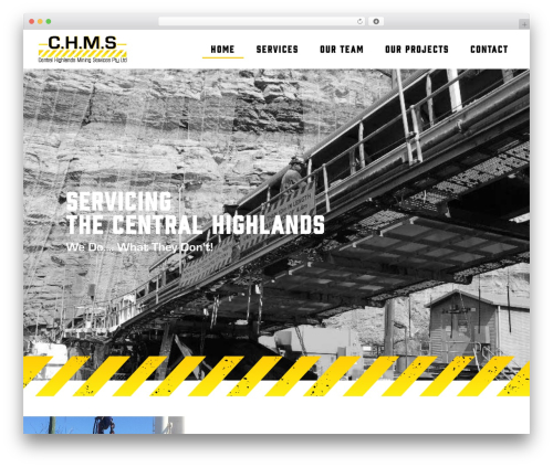 Hello Elementor theme WordPress - chminingservices.com.au
