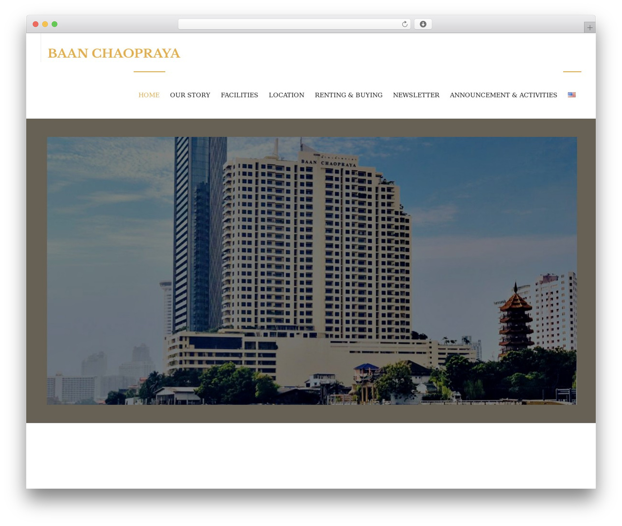Interiart WordPress theme - baanchaoprayacondo.com