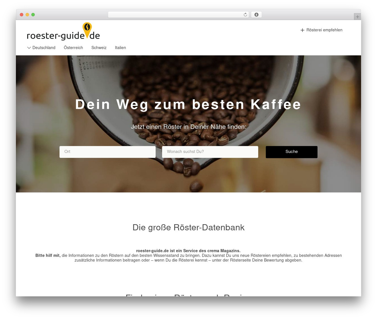 Listify theme WordPress - roester-guide.de