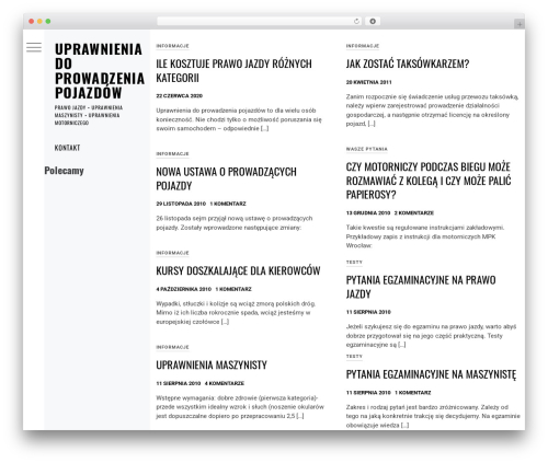 Minimal Grid theme WordPress - panek.net.pl Minimal Grid theme WordPress - panek.net.pl