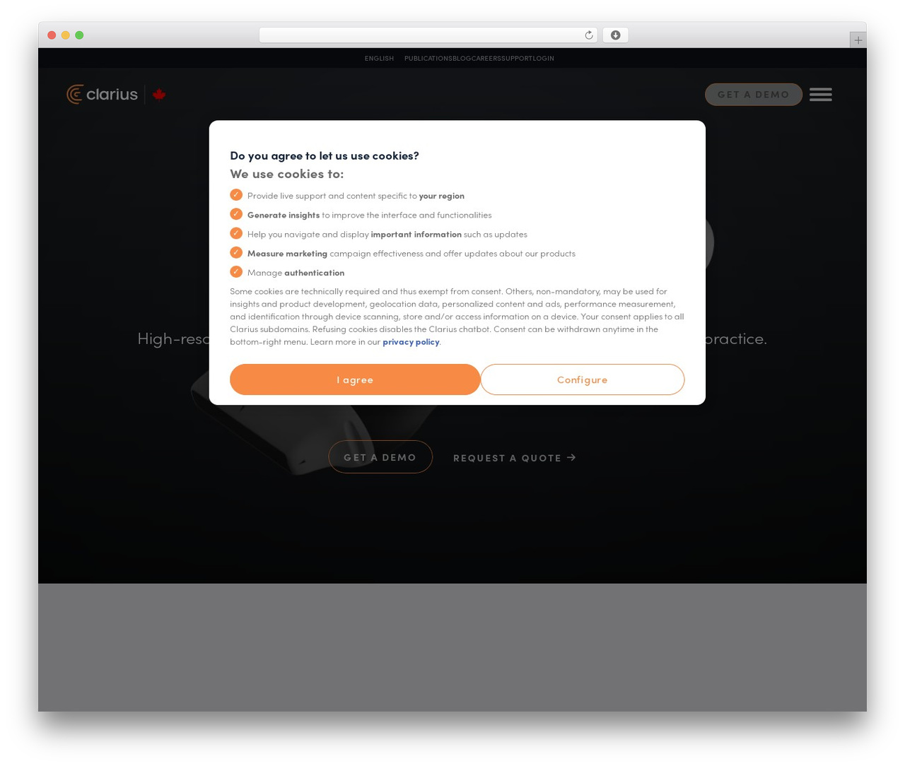Theme WordPress Impreza - clarius.com