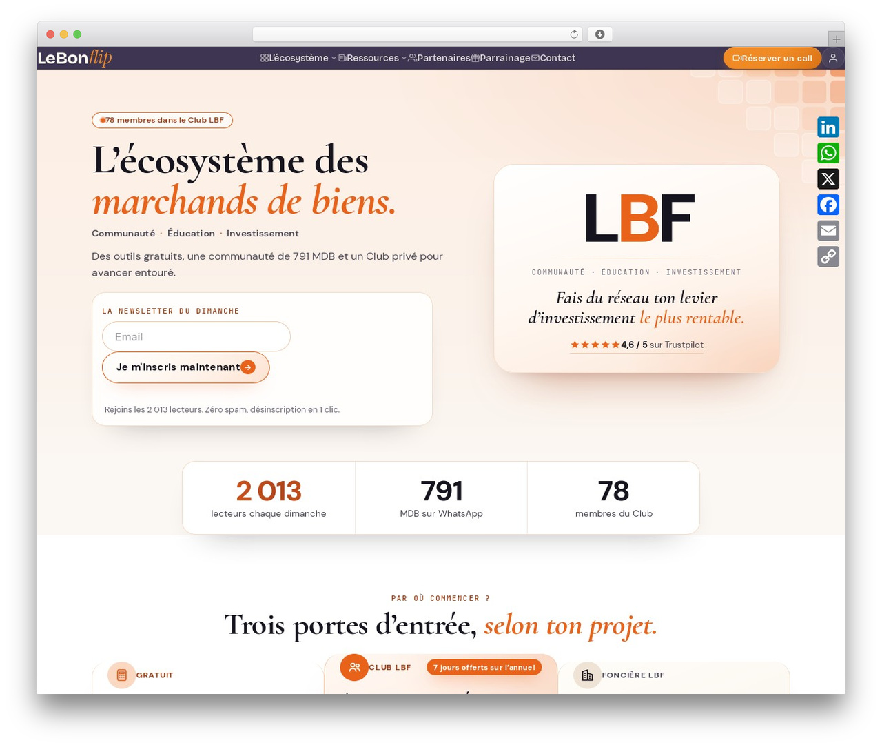 Theme WordPress Kadence - lebonflip.com