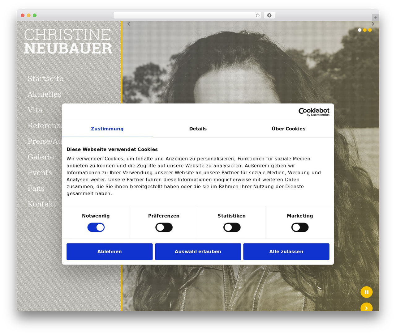 WordPress theme Vitrux - christineneubauer.com WordPress theme Vitrux - christineneubauer.com