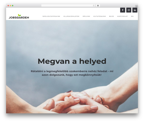 Fresh framework WordPress plugin - jobsgarden.hu