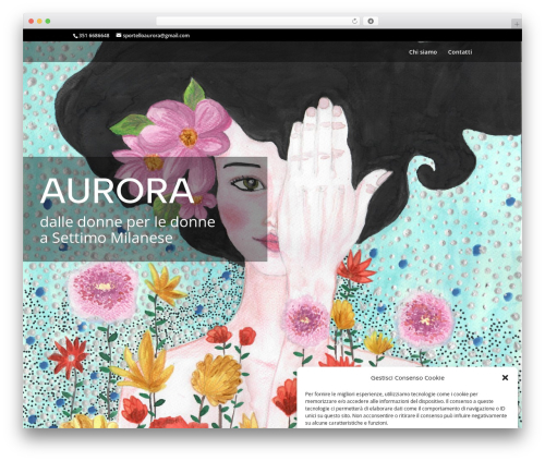 WordPress theme Divi - settimaurora.com