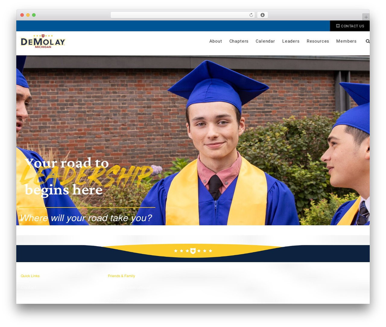 WordPress theme GAEA - michigandemolay.com