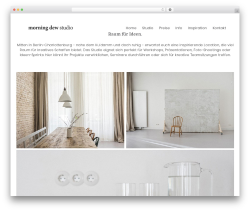 Air Theme WordPress theme - morningdewstudio.com