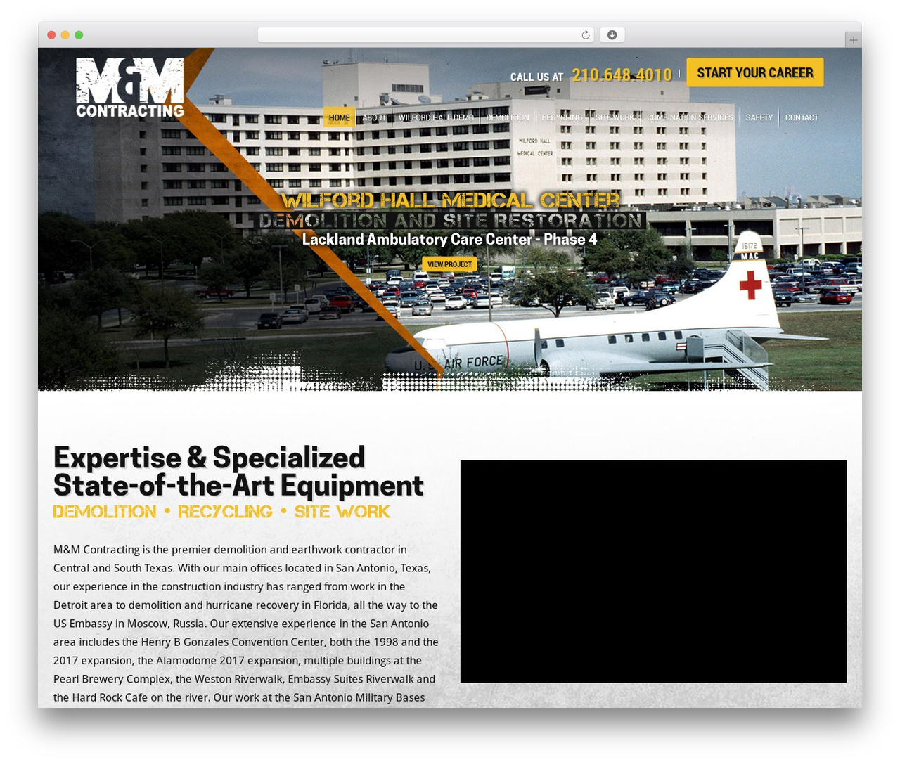 Backyard Theme WordPress theme design - m-mcontracting.com