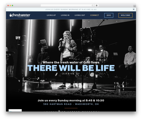 Thechurchco WordPress plugin - thefreshwater.church