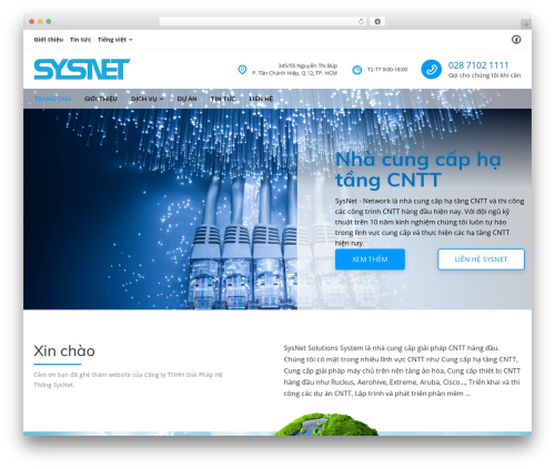 Nur theme WordPress - sysnet.vn